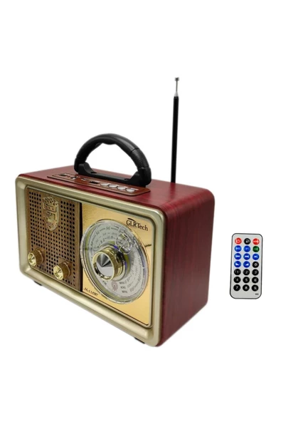 GLR Nostalji Radyo Bluetooth Ho Parlör M-110bt Usb - Sd Kart - 2