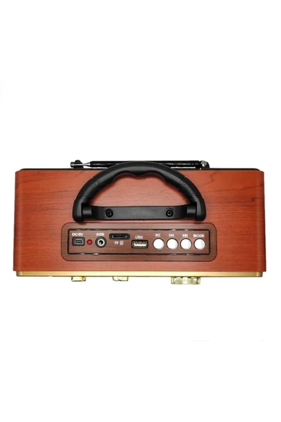 GLR Nostalji Radyo Bluetooth Ho Parlör M-110bt Usb - Sd Kart - 3