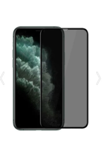 Lims Apple Iphone 11 Pro (5.8'') Kavisli Gizlilik Filtreli Hayalet Ekran Koruyucu