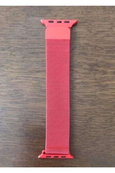 Rowen Apple Watch 2 3 4 5 Için 42 44mm Metal Hasır Tme Kordon ürün görseli