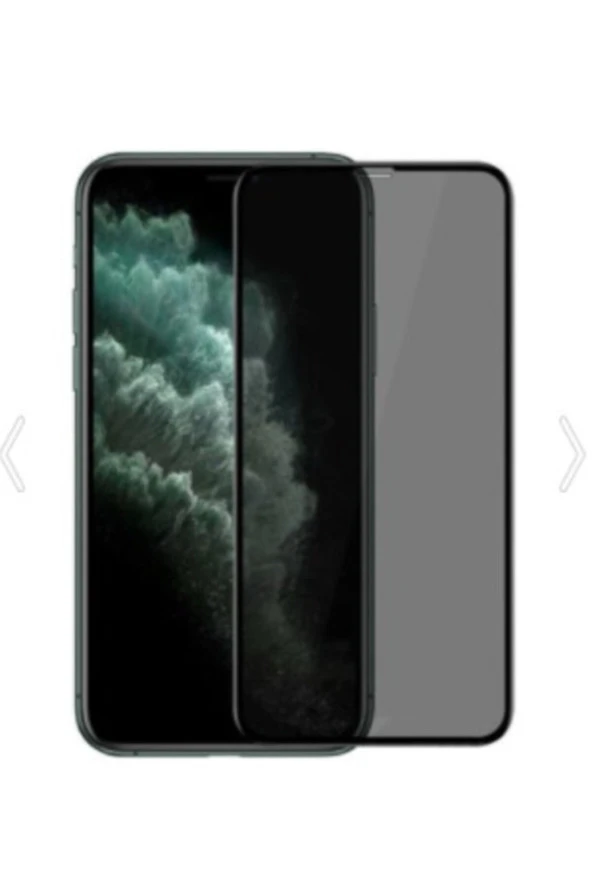 Apple Iphone 11 Pro (5.8) Kavisli Gizlilik Filtreli Hayalet Ekran Koruyucu