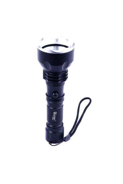 Black Watton Orjinal 600 Lümen Tx6 Şarjlı Özel Avcı Feneri Watton Wt-253 Faturalı Garantili Orijinal - Resim 4