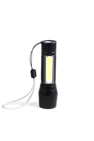 Watton Mini Çok Güçlü Şarjli El Feneri Xpe-Cob Led Wt-030 - 4