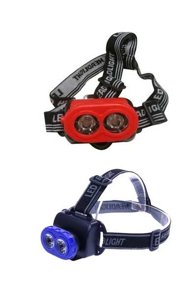 Black Watton Realx Çift Başlı Pilli Kafa Lambası Watton Wt-059 Faturalı Garantili Orijinal