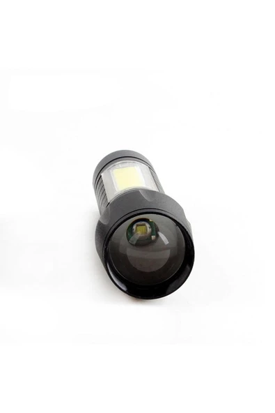 Watton Mini Çok Güçlü Şarjli El Feneri Xpe-Cob Led Wt-030