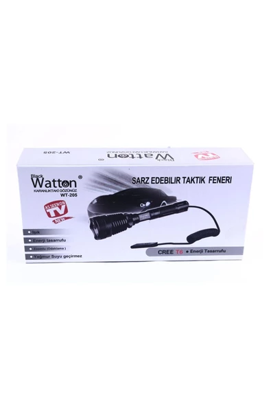 Watton 800 Lümen T6 Özel Avcı Feneri Wt-205 - Resim 4