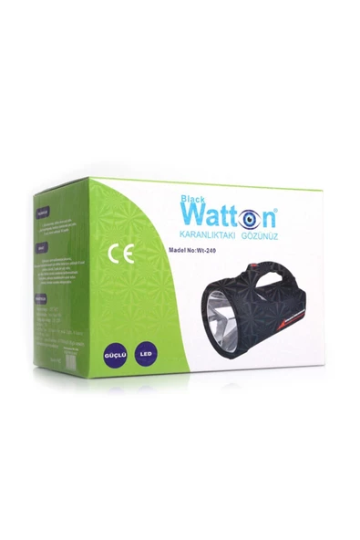 Watton Wt-240 7000mah 20w Şarjlı Led Fener Projektör - 5