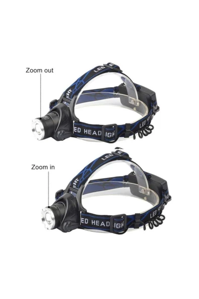 Watton 800 Lümen Tx6 Şarjlı Zoomlu Kafa Feneri Wt-120 - 4