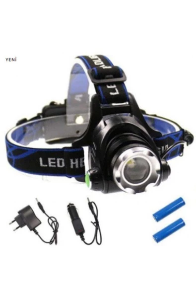 Watton Tx6 Şarjlı Zoomlu Kafa Feneri Orijinal 800 Lümen Wt-120 - 3