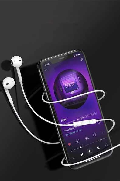 Teffe Ios 11 Pro Uyumlu Kaliteli Ios Lightning Girişli Süper Bass Kablolu Kulakiçi Kulaklık - 2