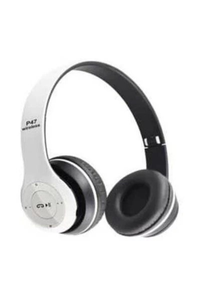 SHOPLİNE P47 Bluetooth Wireless Katlanabilir Kablosuz Kulaklık - 4