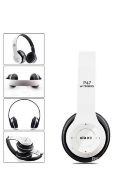 POLYGOLD P47 Bluetooth Kulaklık Mp3 Fm Solo 2 Beats Model Kulaküstü