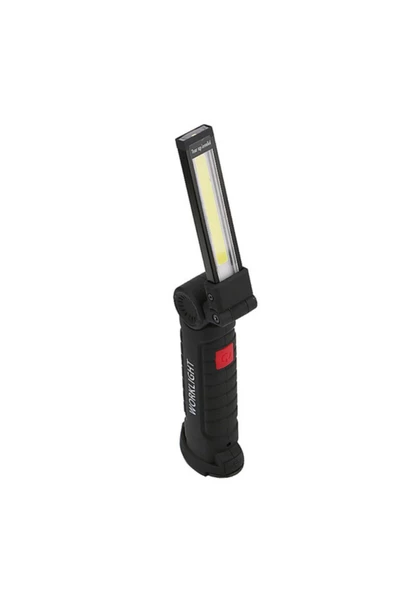 Watton Mıknatıslı Oto Led Feneri Çalışma Lambası Güçlü Işık Pilli - 3