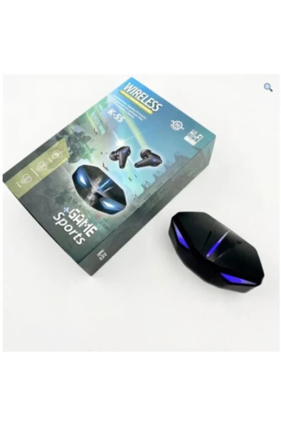 SHOPLİNE K-55 Bluetooth 5.0 Oyuncu Kulaklığı, One Size - 3