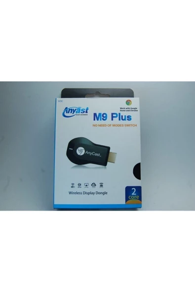 BTS Teknoloji Anycast M9 Plus 2020 Yeni Seri Kablosuz Görüntü Ses Aktarıcı Tv - 6