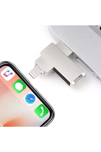 OnDİTech Eima 64gb Otg Iphone Usb Flash Bellek Iphone 11 / 11 Pro / 11 Pro 12 12 Pro Uyumlu - 3