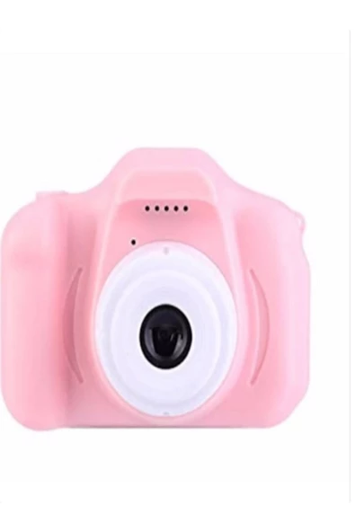 ONREZ Dijital Ekranlı Çocuk Kamerası 1080p Hd Oyun Fotograf Video Kamera Hafıza Kartı Girişli - 3