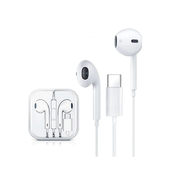 Vivo V21 Uyumlu Type-C Girişli Mikrofonlu Kulaklık - 4