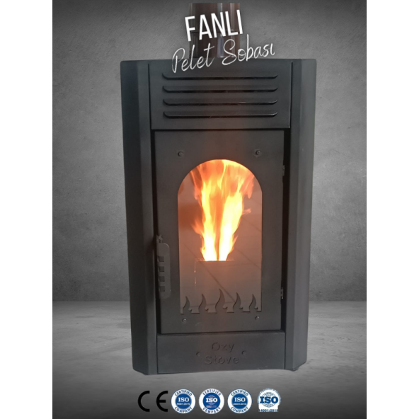 OZYSTOVE Fanlı Pelet Sobası