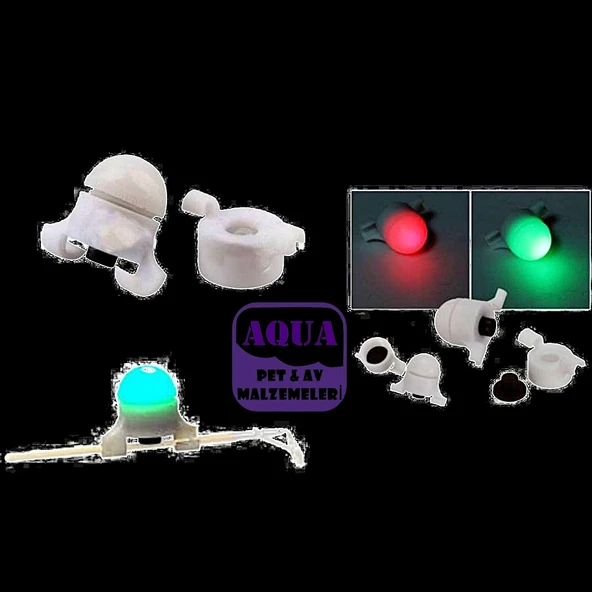 Fındık Kamış Alarmı Işık Sensörlü Sessiz - Kırmızı Yeşil ışık Uyarılı ikaz Alarmı - 3