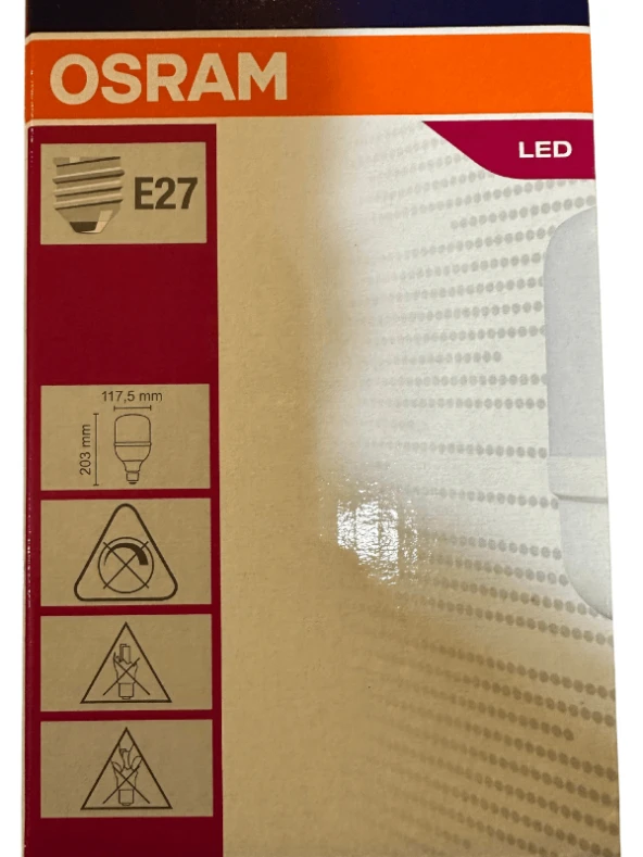 Osram 36W (197W) 3000K (Sarı Işık) E27 Duylu Led Torch Ampul (2 Adet) - Resim 4