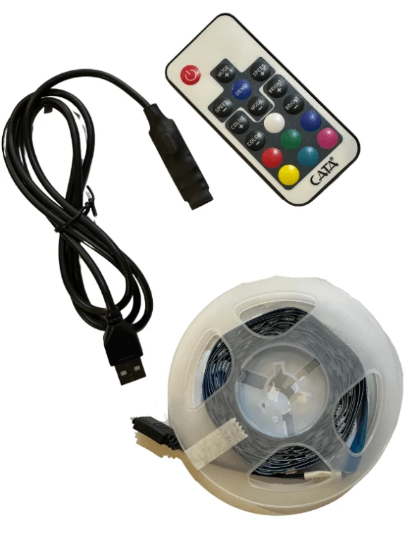 Cata CT-4566 TV RGB Şerit Led Seti Kumandalı (2 Adet) - Resim 3