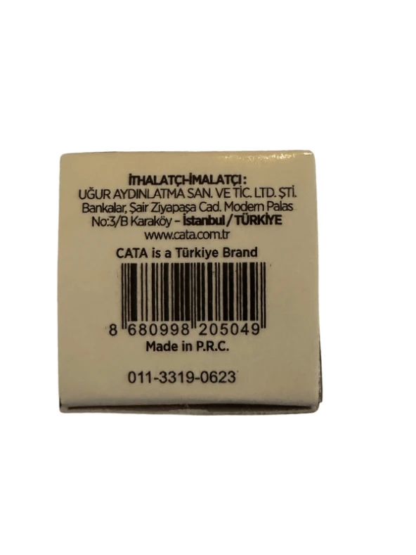 Cata CT-4252 4W 12V 3200K (Günışığı) G4 Duylu Kapsül Ampul (4 Adet) - 5