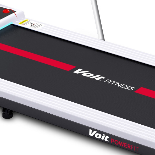Voit Powerfit 12km Hız Brushless Motor, Işıklı-Manuel Eğim-Kumandalı-Bluetooth'lu-Katlanabilir Koşu Bandı - 4