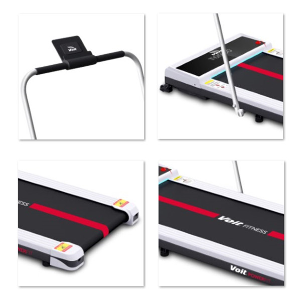 Voit Powerfit 12km Hız Brushless Motor, Işıklı-Manuel Eğim-Kumandalı-Bluetooth'lu-Katlanabilir Koşu Bandı - 6