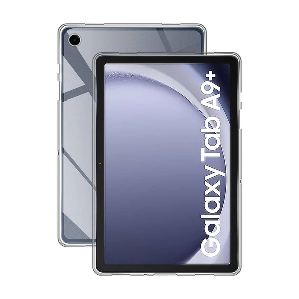 Galaxy Tab A9 Plus Kılıf Esnek Tablet Süper Silikon - 4