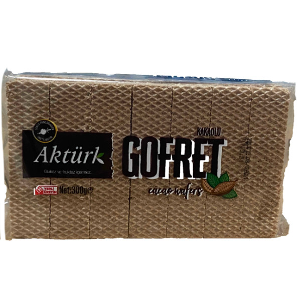 AKTÜRK GOFRET KAKAOLU 300 GR