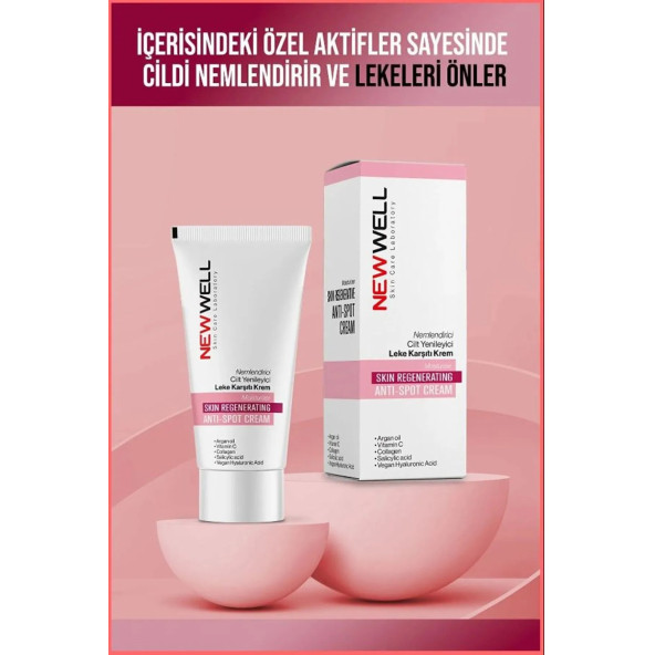New Well Nemlendirici Cilt Yenileyici Leke Karşıtı Krem 50ML - 2