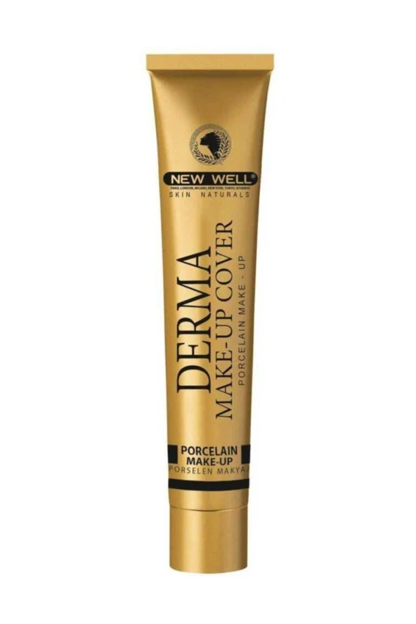 New Well Yoğun Kapatıcı Fondöten - Derma Make Up Cover 02 Bronz 30 ml 8680923304823