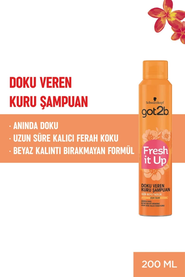 Got2B Fresh It Up Texture Kuru Şampuan 200 ml