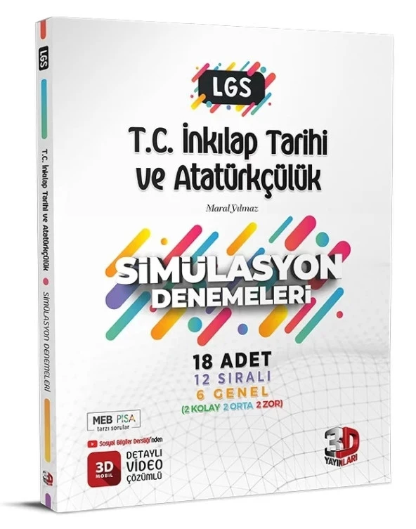 LGS 3D Simülasyon İnkılap Tarihi ve Atatürkçülük Denemeleri