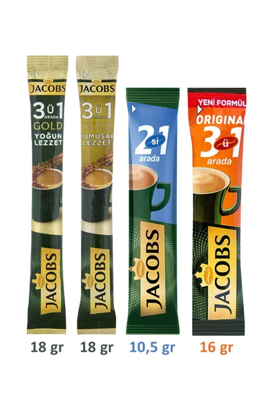 Jacobs 3’ü 1 Arada Gold Yoğun ve Yumuşak 40'lı Avantaj Paketi - Resim 5