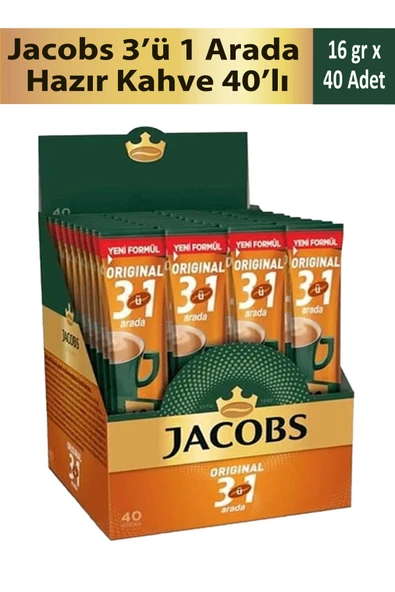 Jacobs Hazır Kahve 40'lı Avantaj Paketi - 4