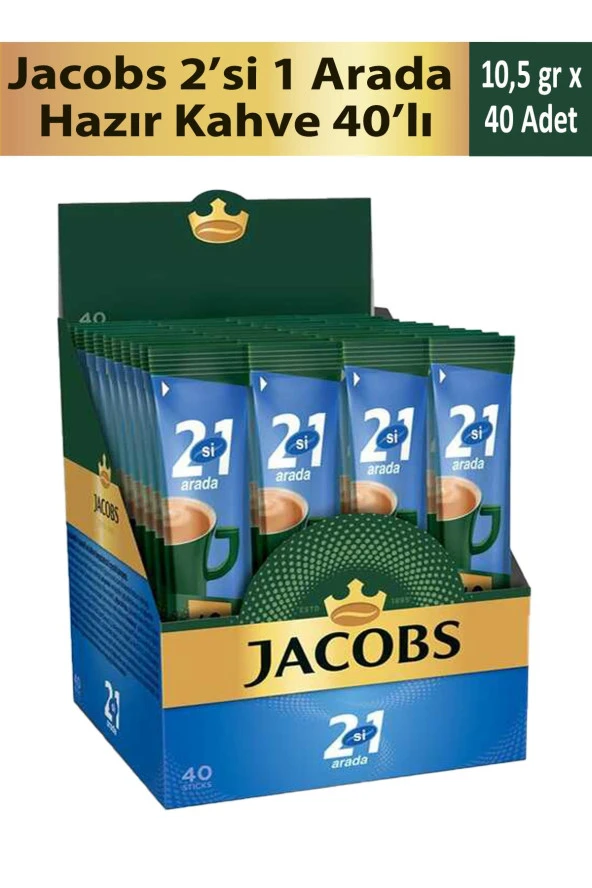 Jacobs Hazır Kahve 40'lı Avantaj Paketi - 5