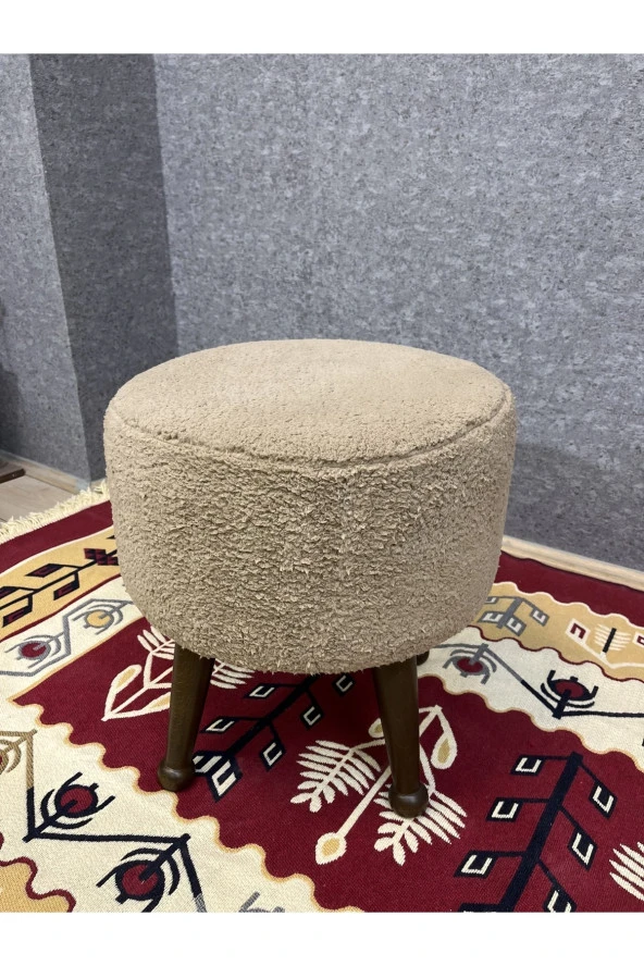 Miskin Ceviz Teddy Kahve Sallanan Sandalye Dinlenme Emzirme Baba Tv Okuma Uzanma Koltuğu Berjer - Resim 3