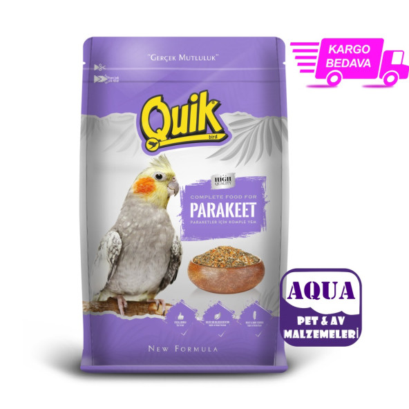 Quik Paraket Yemi 750 gr - Sultan Papağanı Yemi