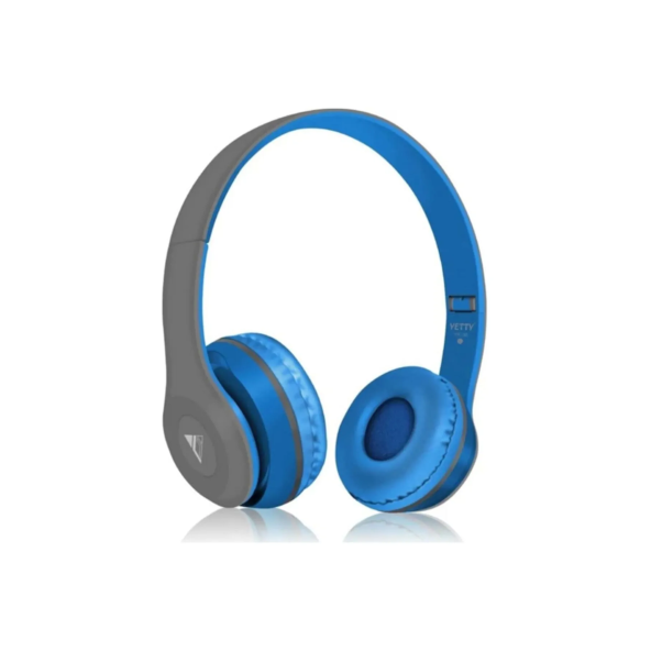 Yk-30 Extra Bass - Mikrofonlu Katlanabilir Kulak Üstü Kulaklık - Mavi