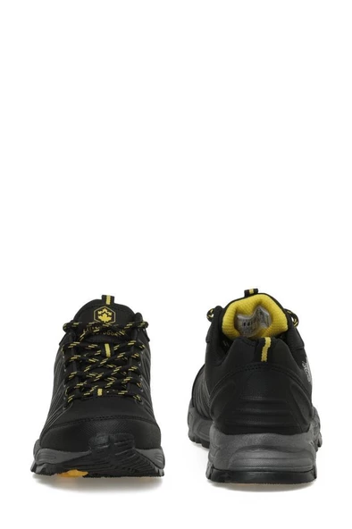 Lumberjack SHELL G 3PR Unisex Su Geçirmez Outdoor Ayakkabı Siyah Sarı 36-40 - 5