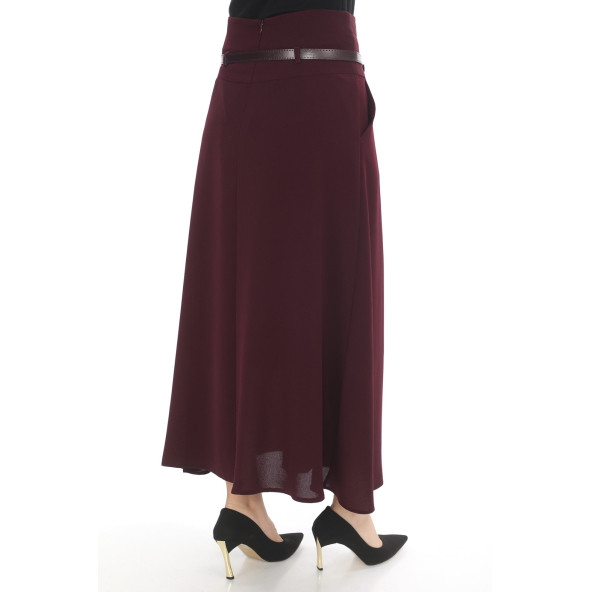 SORALLİNE KADIN ETEK 755 MÜRDÜM - 3