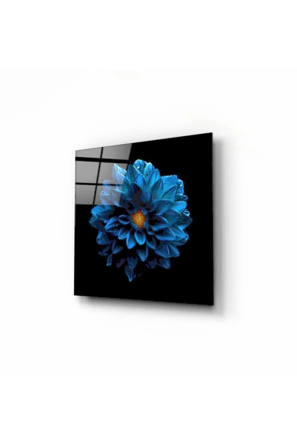 Çiçek Cam Tablo 50x50 cm