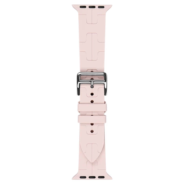 Gpack Apple Watch 4 5 44mm Kordon Katman Görünüm Spor Silikon KRD92 - 6