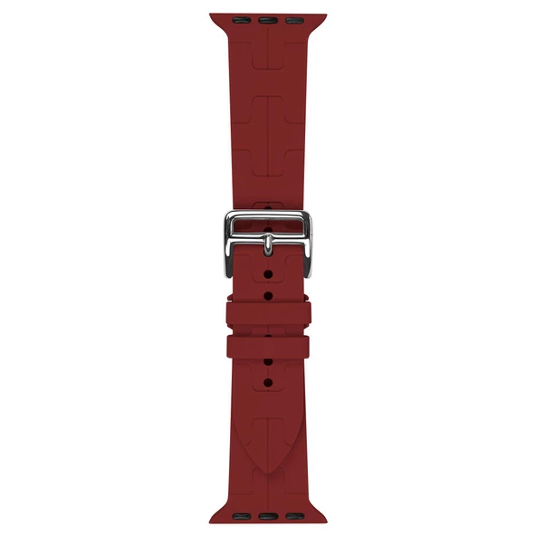 Gpack Apple Watch 4 5 44mm Kordon Katman Görünüm Spor Silikon KRD92
