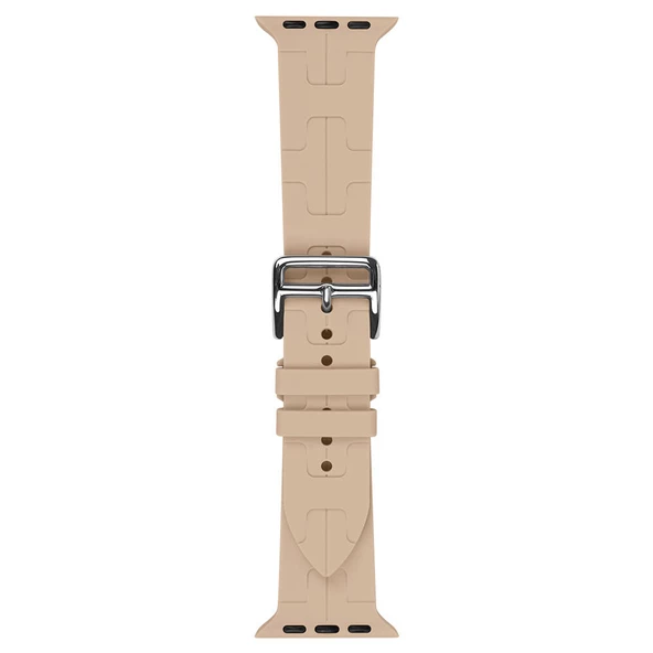 Gpack Apple Watch 4 5 44mm Kordon Katman Görünüm Spor Silikon KRD92 - 7