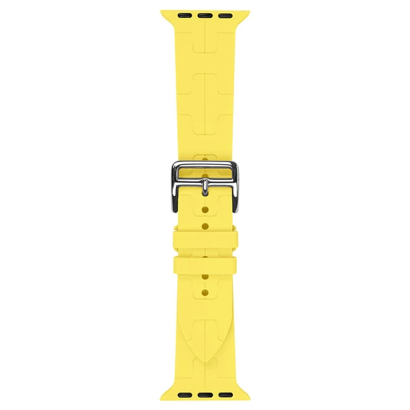 Gpack Apple Watch 4 5 44mm Kordon Katman Görünüm Spor Silikon KRD92 - 5