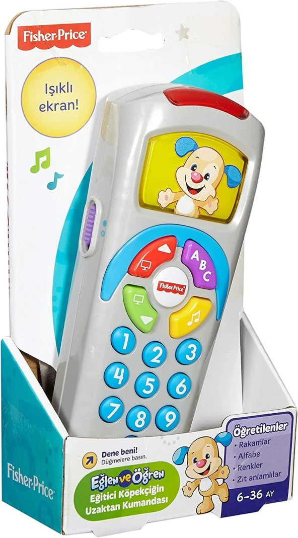 Fisher Price Eğitici Köpekçiğin Uzaktan Kumandası (Türkçe)