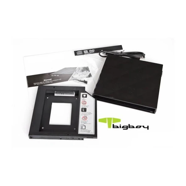 Bigboy Slim SATA ODD Kit 2,5 inç HDD/SSD Kasası - 2
